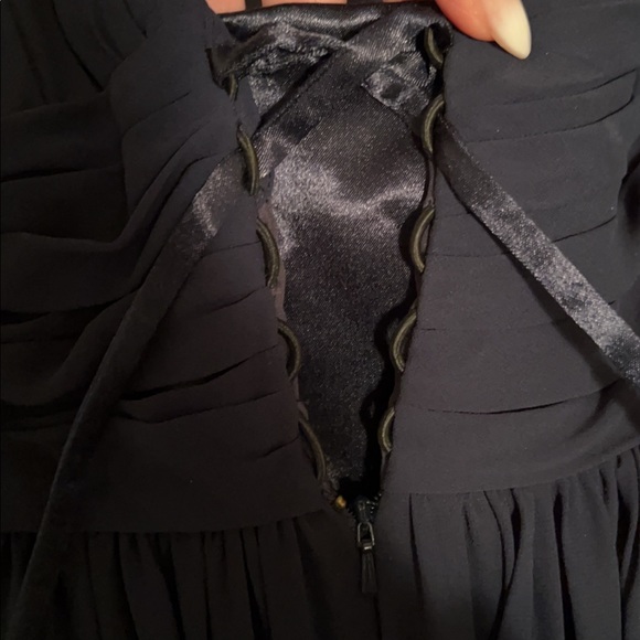 Long navy dress - Picture 6 of 6